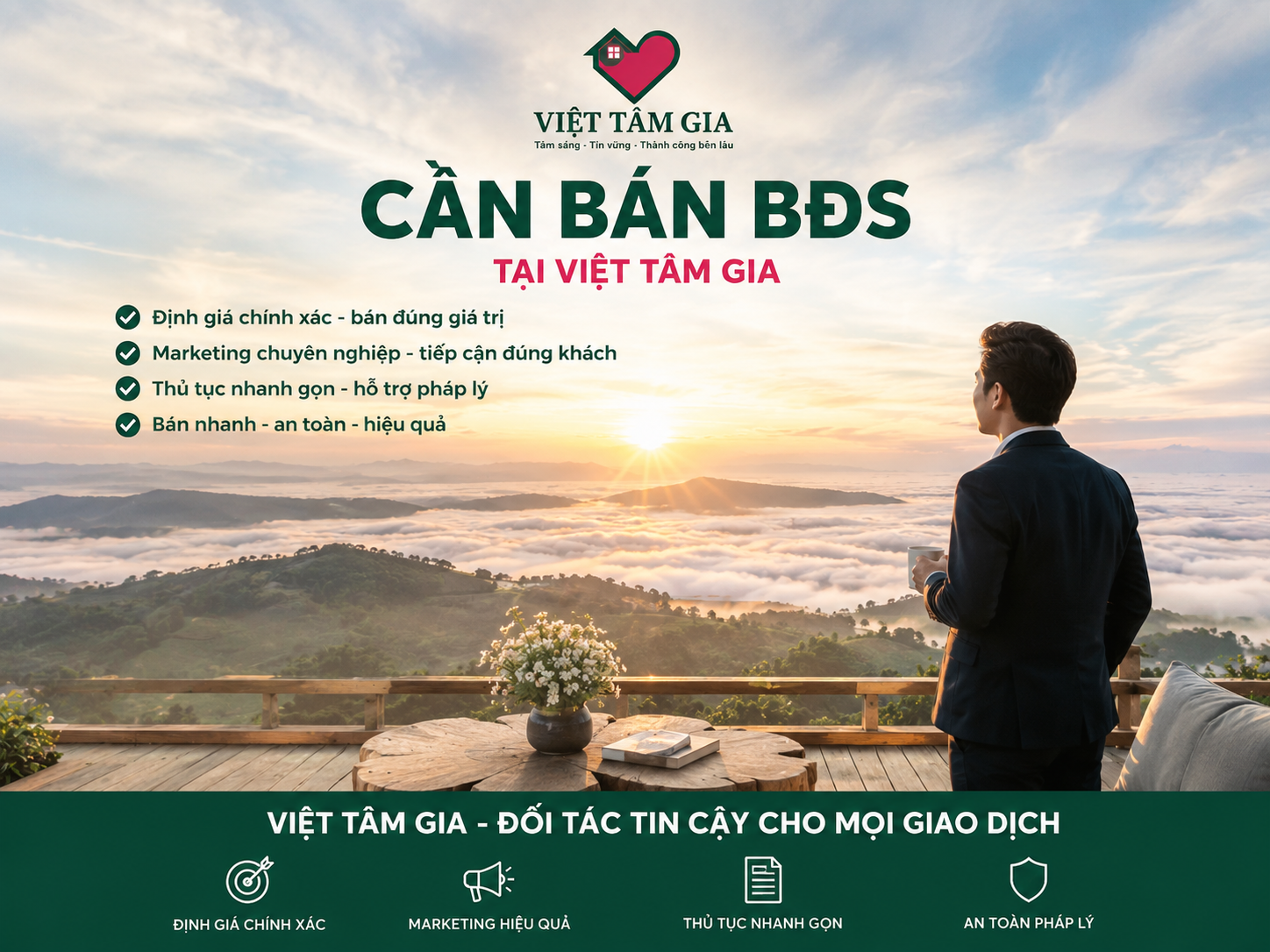 CÔNG TY TNHH BẤT ĐỘNG SẢN ĐÀ LẠT VIỆT TÂM GIA