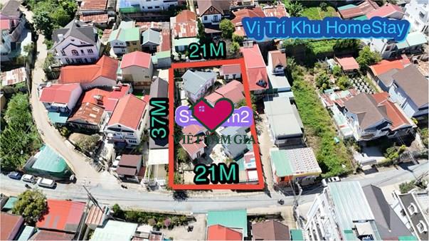 Bán homestay mặt tiền Trạng Trình Phường Lâm Viên - Đà Lạt trung tâm tiện di chuyển.
