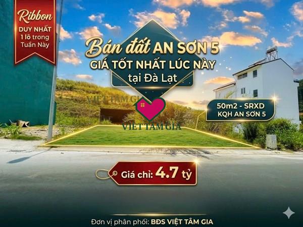 Bán đất KQH An Sơn Phường Xuân Hương - Đà Lạt thuận tiện nghỉ dưỡng an cư.