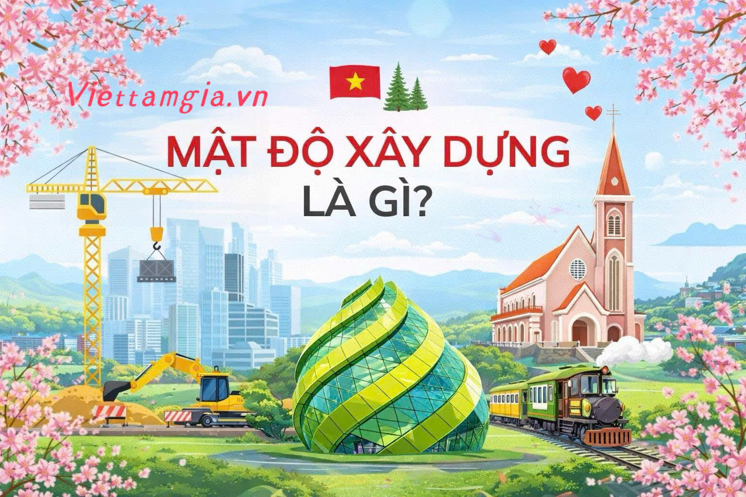 Mật độ xây dựng ở Đà Lạt là như thế nào???